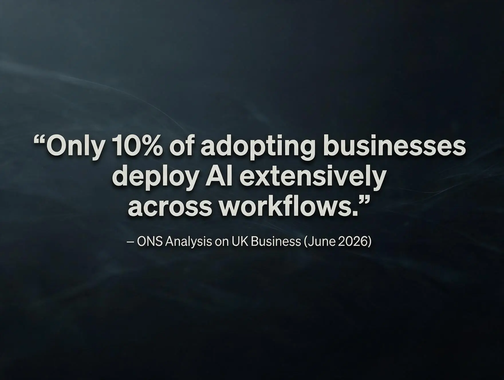 Adopting AI in business